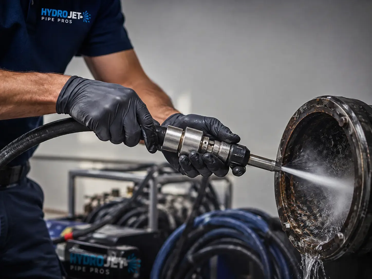 Hydro Jet Pipe Descaling in Umpire, AR